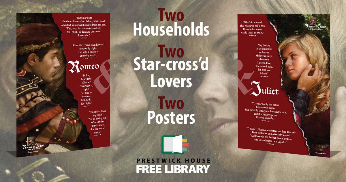 Love Quotes Romeo & Juliet Posters Prestwick House
